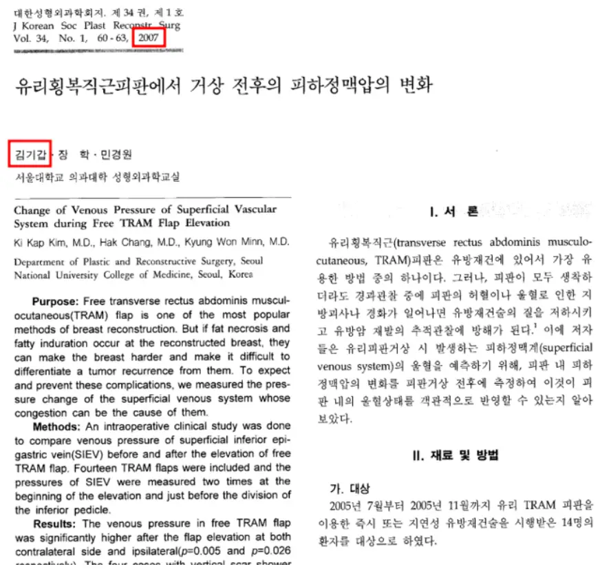 隆胸恢复期与疼痛?我们通过论文为您解读。 — 본문 이미지