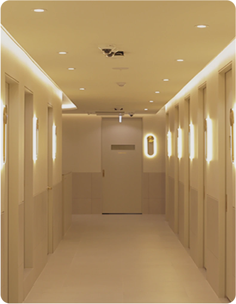 女性专用走廊空间